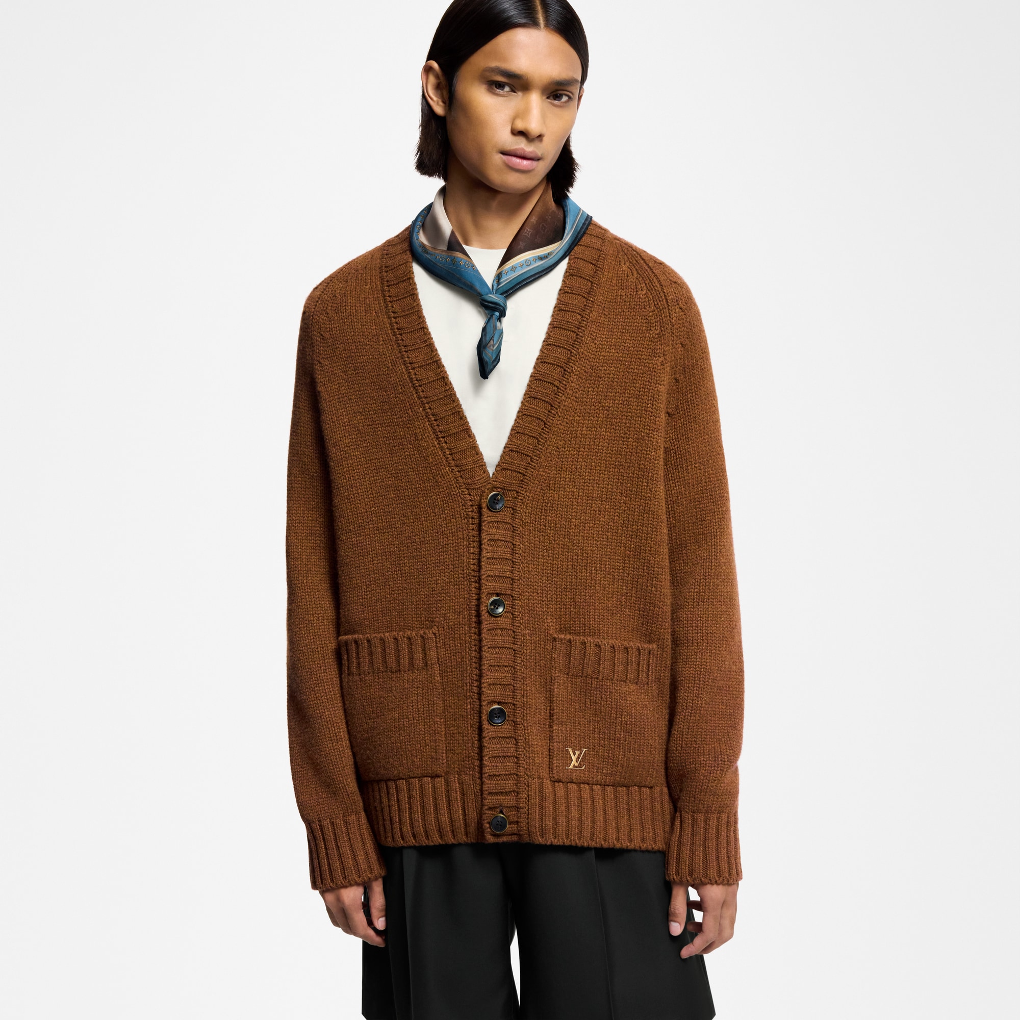 Cashmere Blend Cardigan  in Men