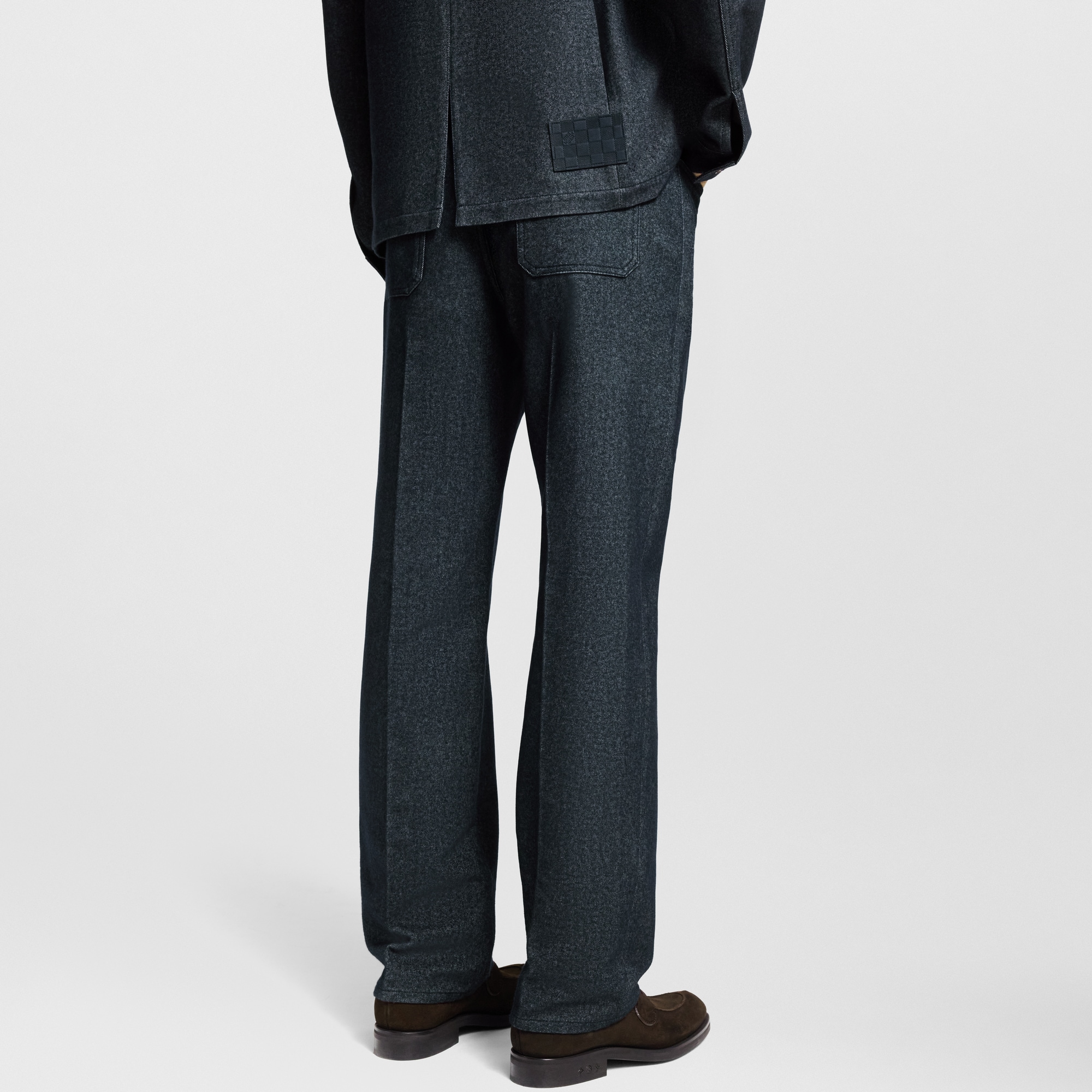Cashmere Blend Formal Denim Pants  in Men