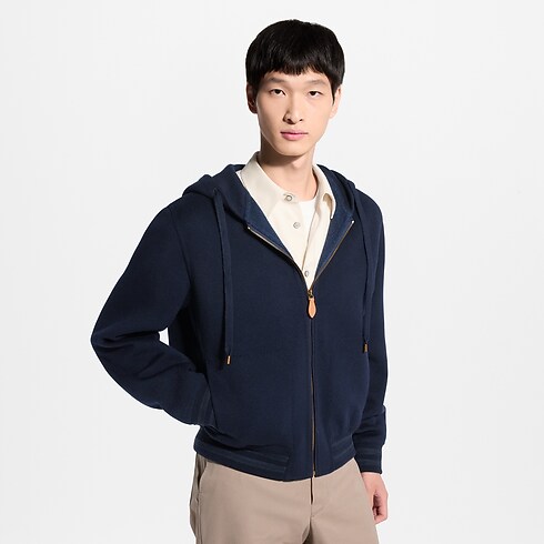Cashmere Double Face Hooded Blouson in Men's Ready-to-Wear All Ready-to-Wear collections by Louis Vuitton (Product zoom)