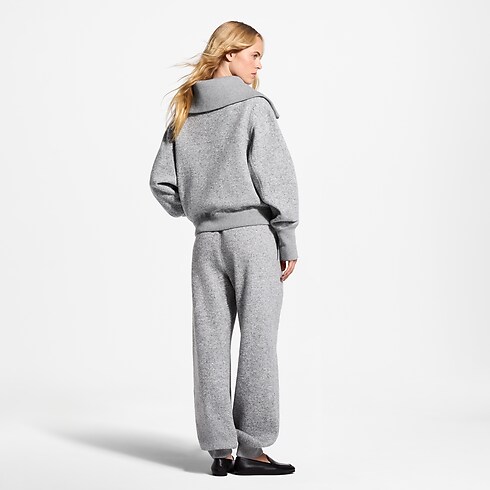 Cashmere Zip-Up Jacket in Women's Ready-to-Wear T-shirts and Sweatshirts collections by Louis Vuitton (Product zoom)
