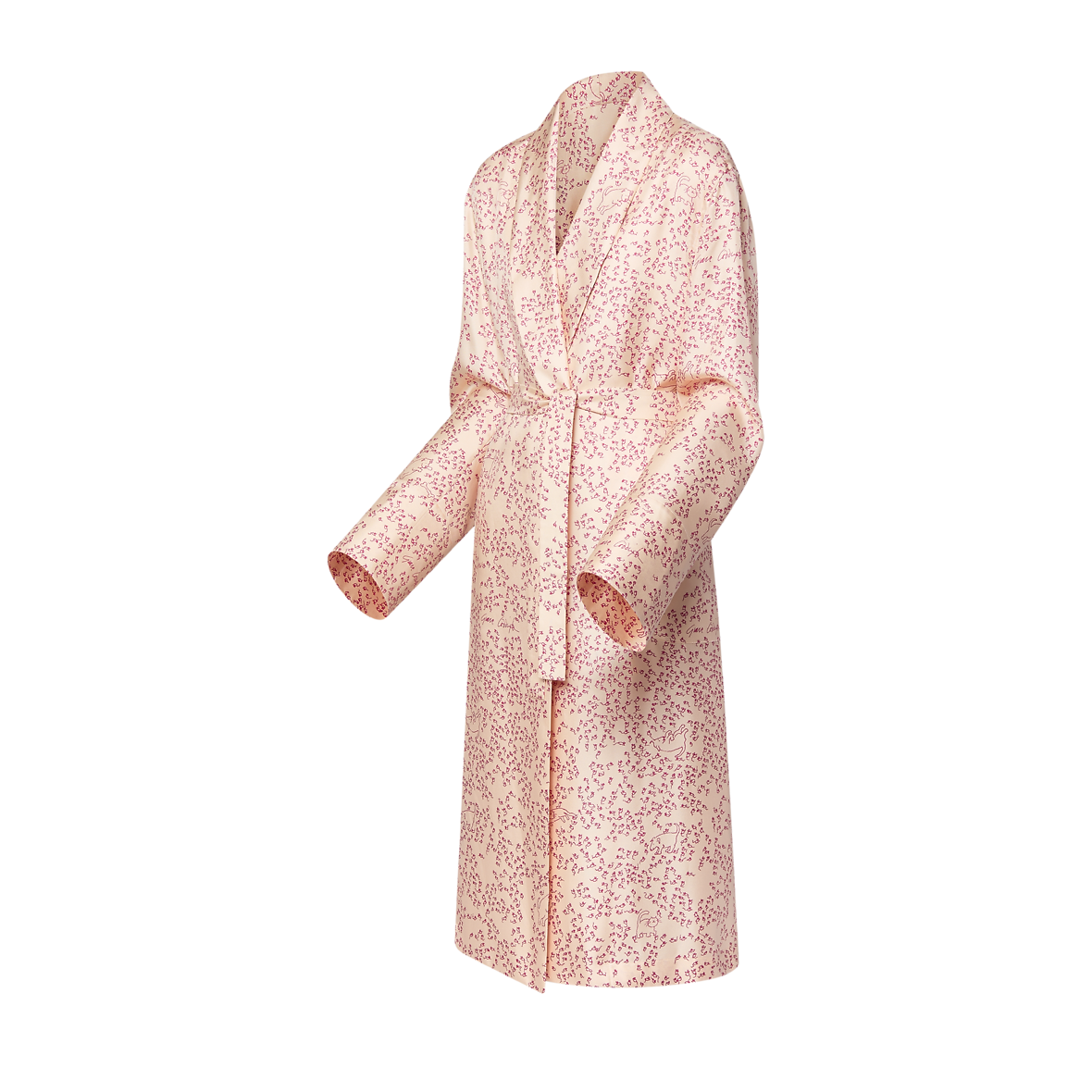Cat-and-Mouse Print Robe - Ready-to-Wear | LOUIS VUITTON