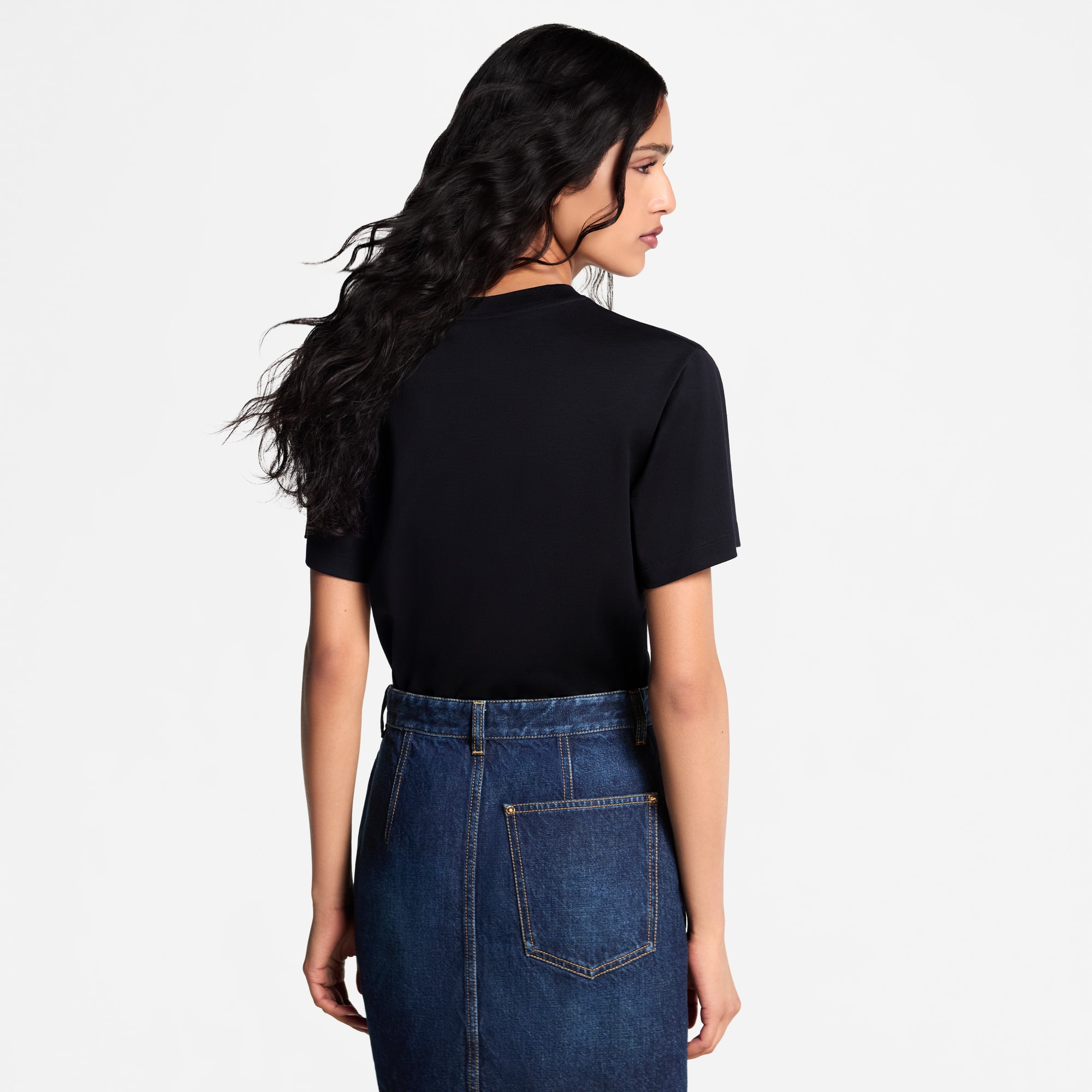 Cat Stamp T-Shirt  in Women