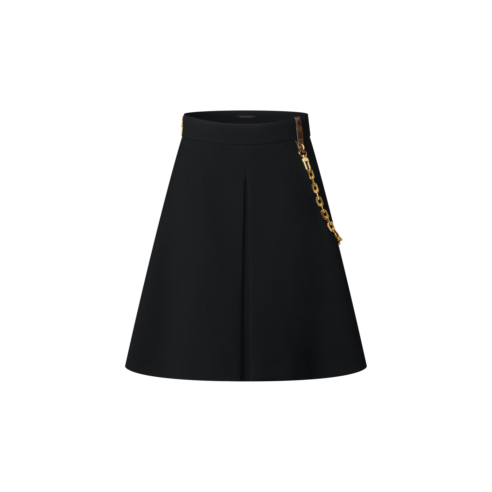 Chain Detail A-Line Mini Skirt  in Women