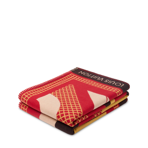 Charleston Throw Blanket in Home, Lifestyle and Library's Home Textile } collections by Louis Vuitton (Product zoom)