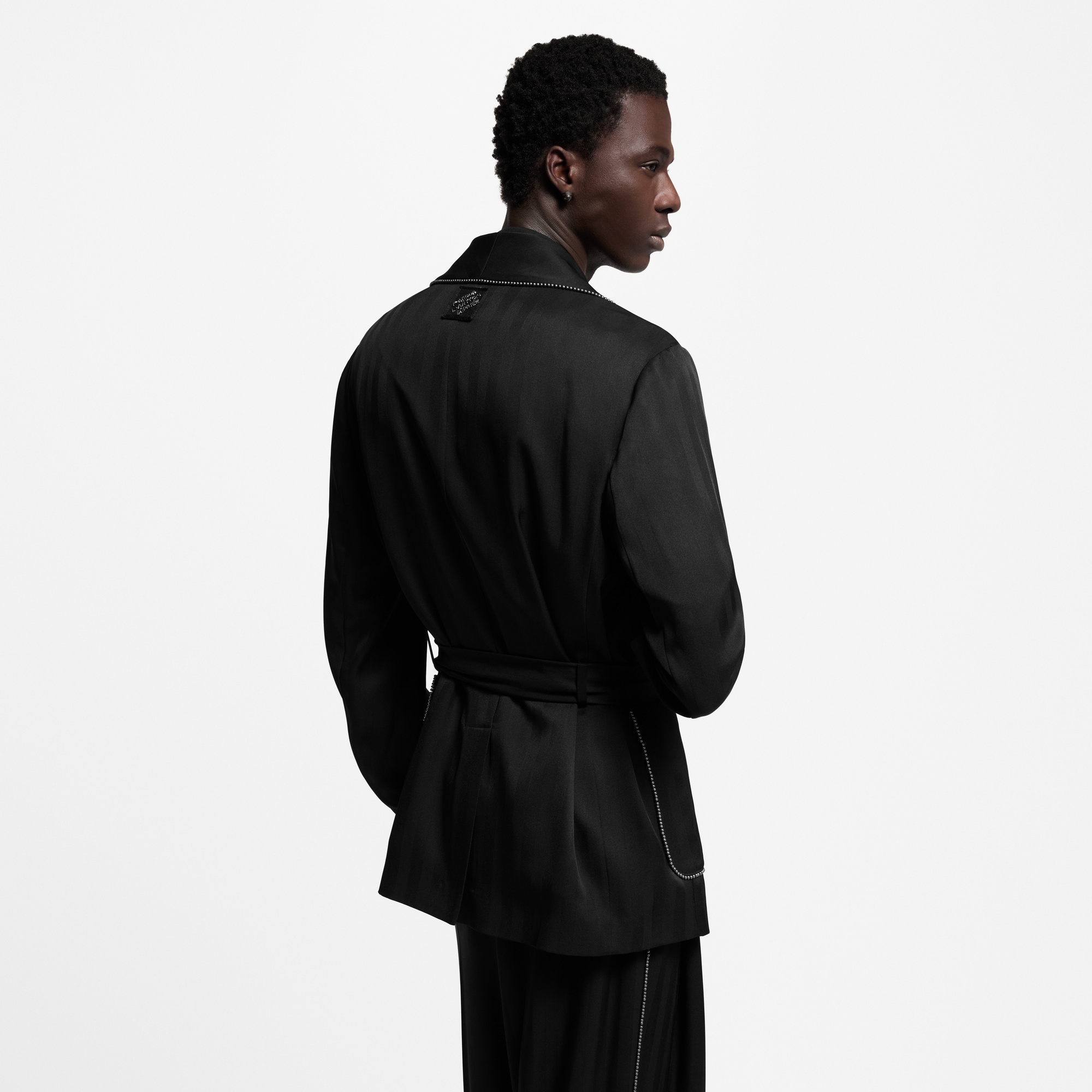 Chic Silk Pajama Jacket  in Men