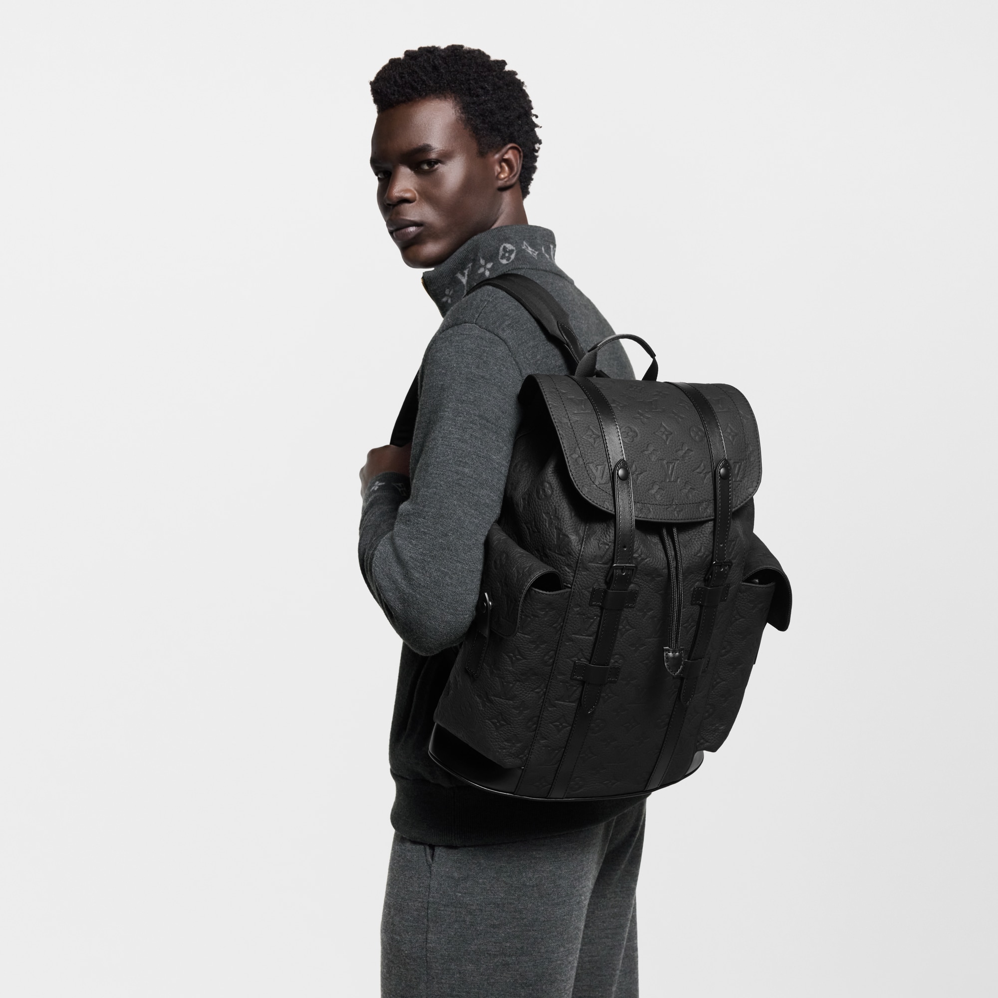 Christopher MM Monogram Taurillon Leather in Men