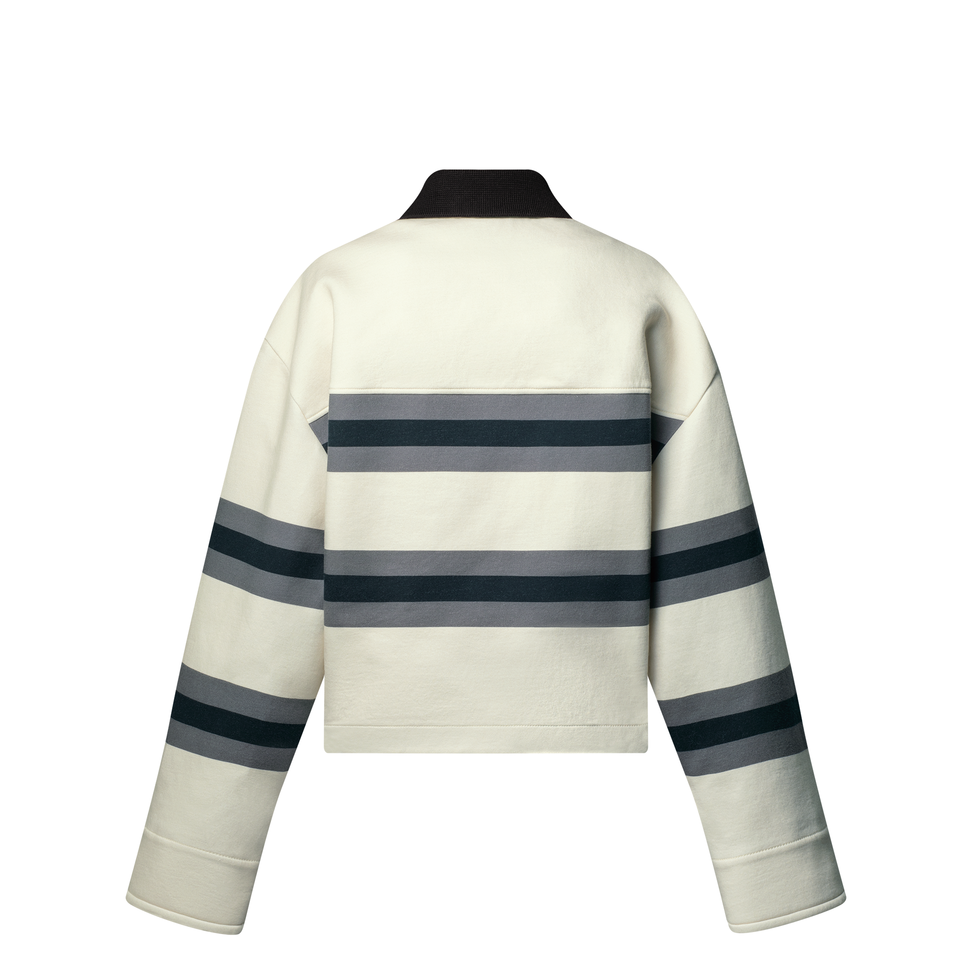 Chunky Stripes Polo Top  in Women