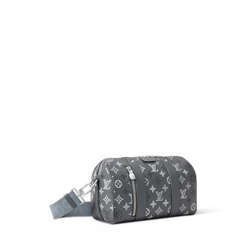 City Keepall Monogram Shadow in Men's Bags All Bags collections by Louis Vuitton (Product zoom)