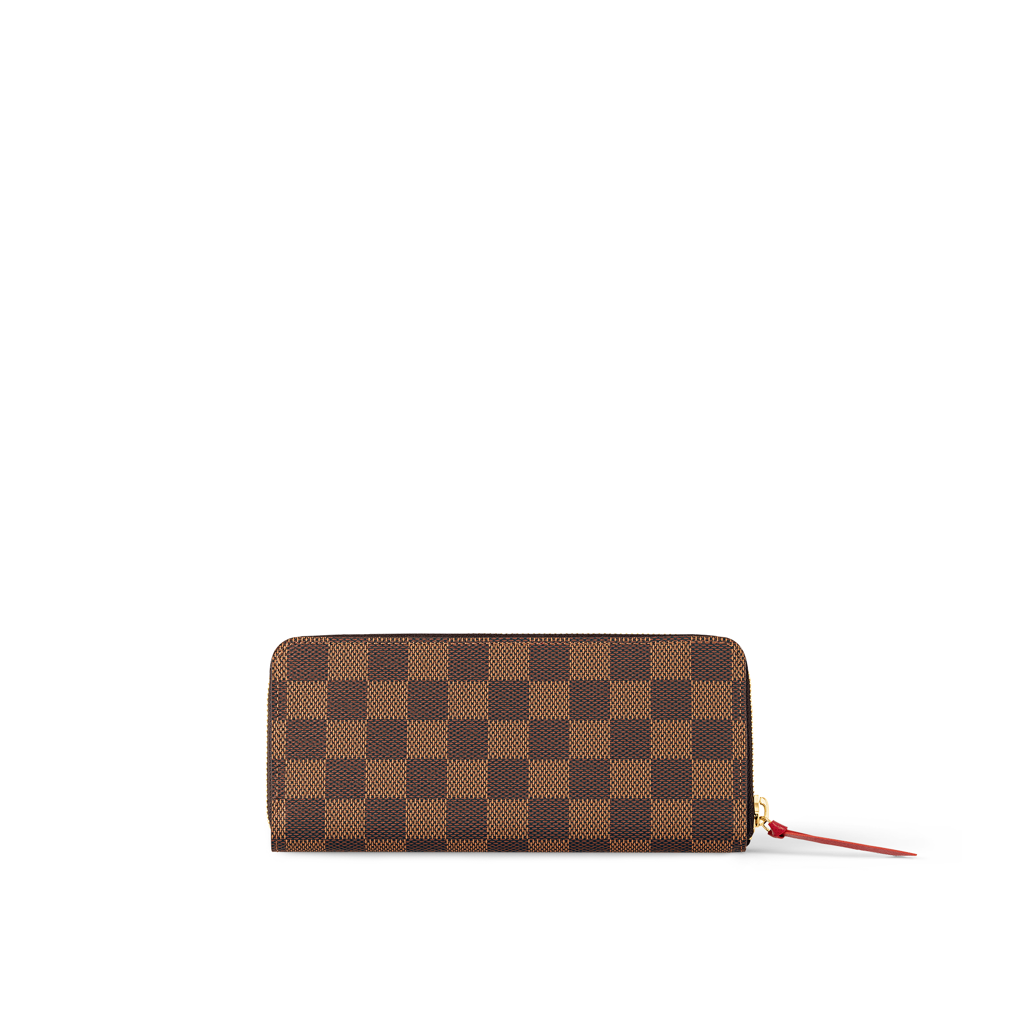 Clémence Wallet Damier Ebene Canvas in Women