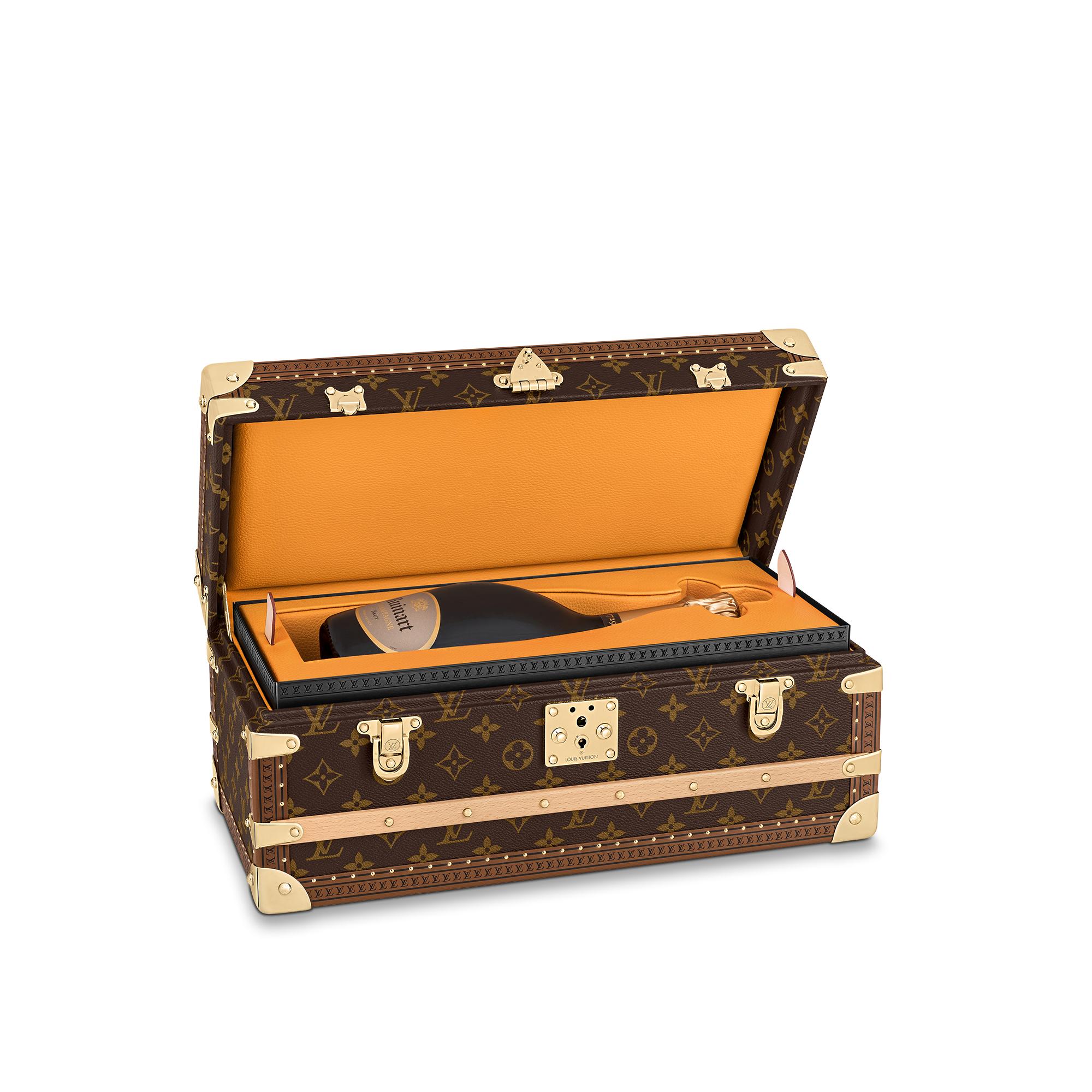 Coffret Champagne Monogram Canvas in Trunks, Travel and Home