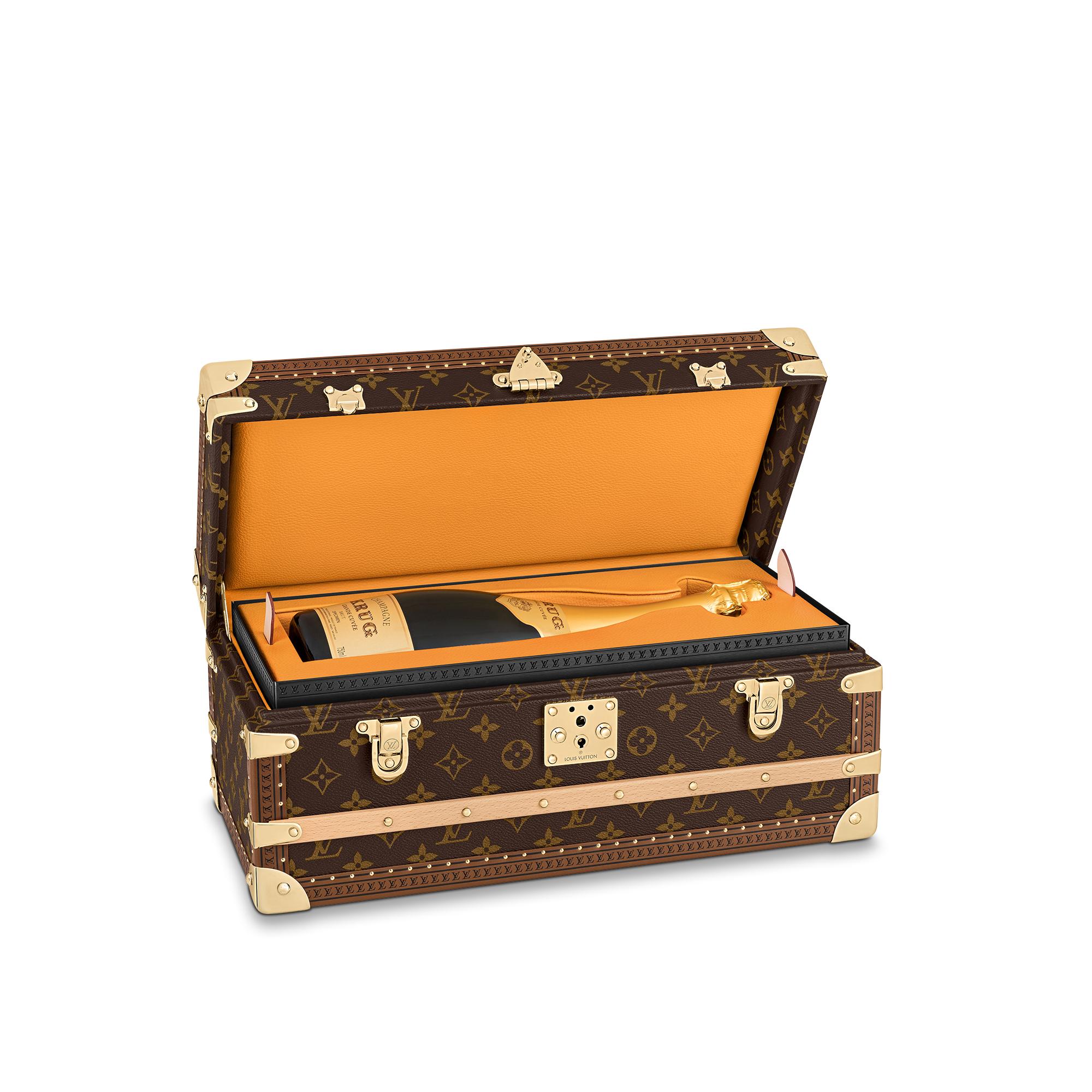 Coffret Champagne Monogram Canvas in Trunks, Travel and Home