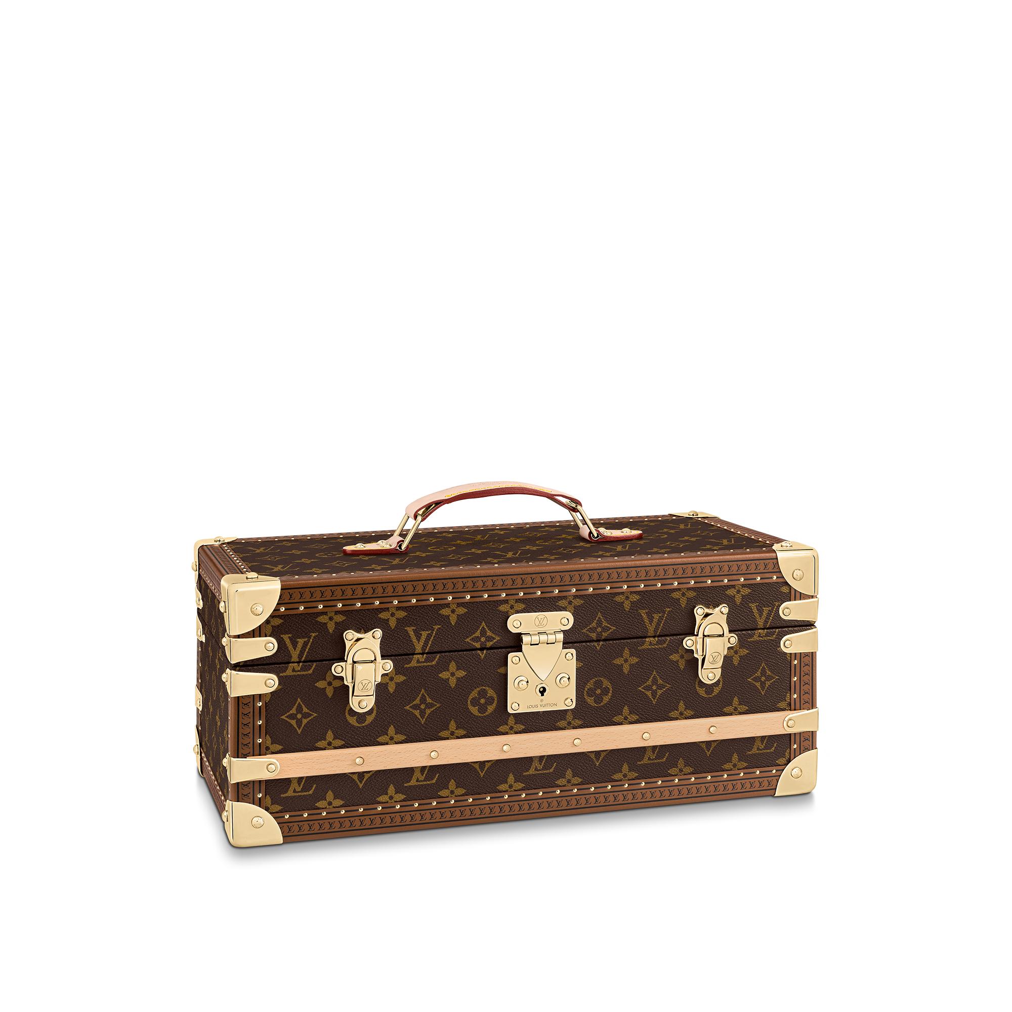Coffret Champagne Monogram Canvas in Trunks, Travel and Home