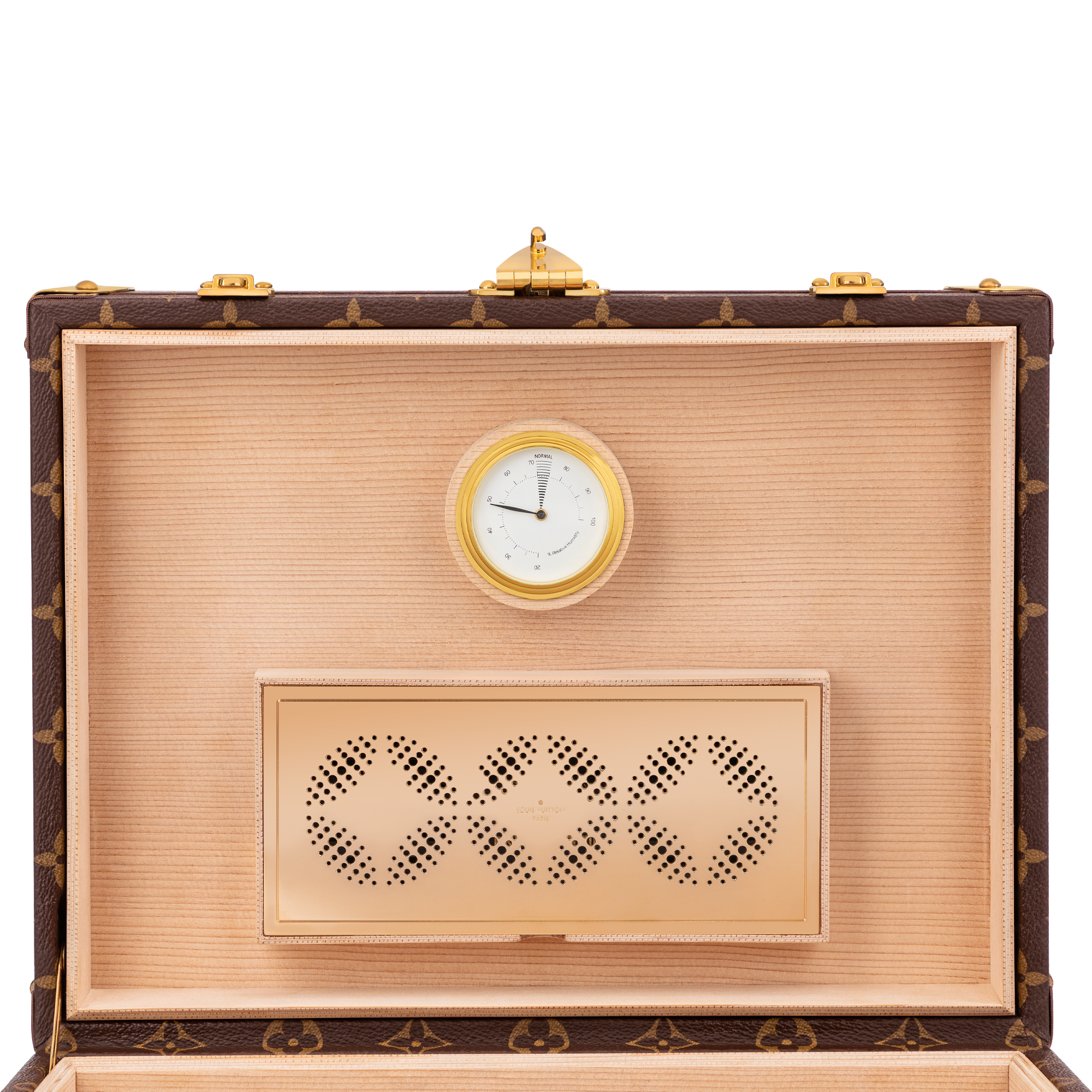 Coffret Cigares Monogram Canvas in Trunks, Travel and Home