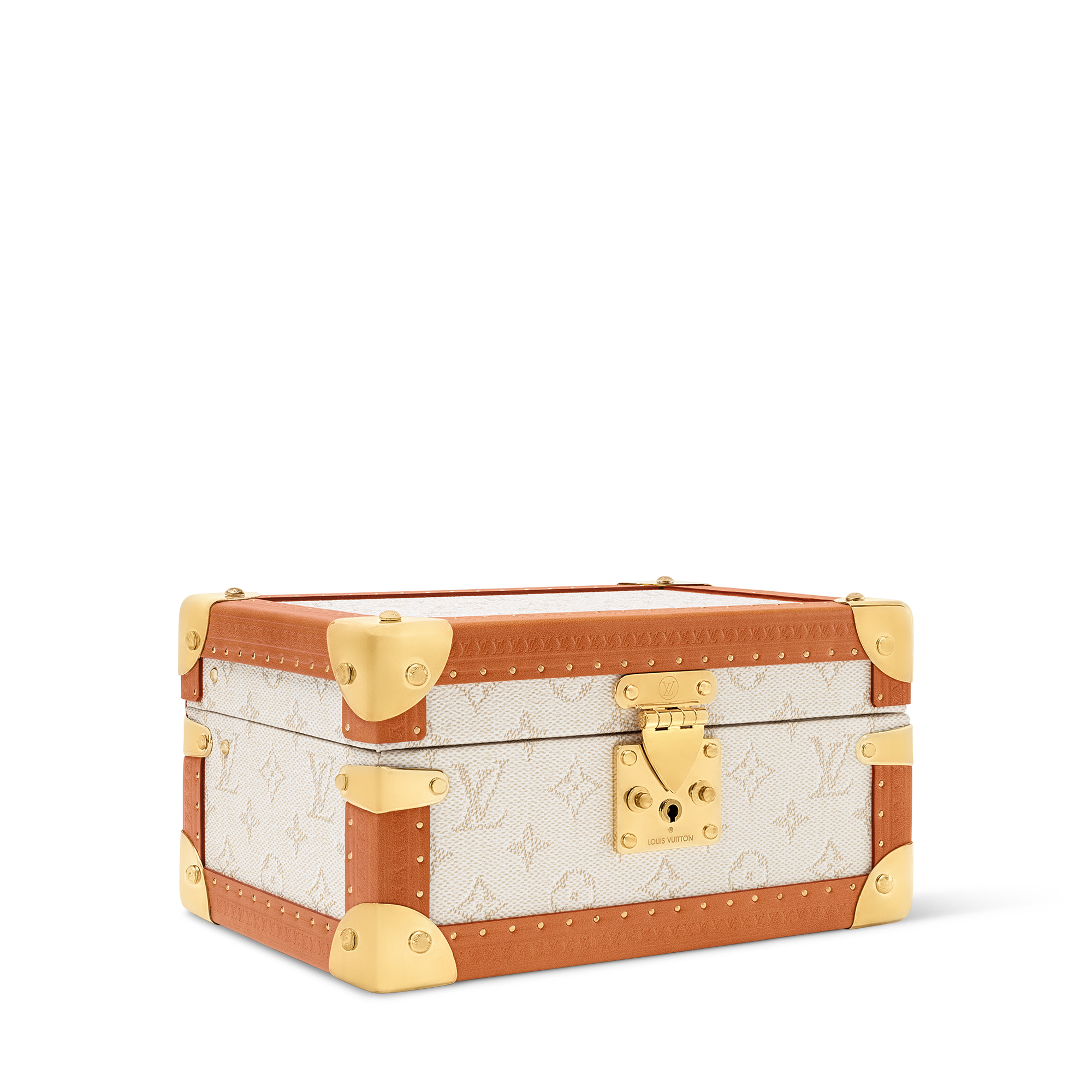 LOUIS VUITTON ギフト箱 クリーム色 Coffret Tresor 24 Monogram 