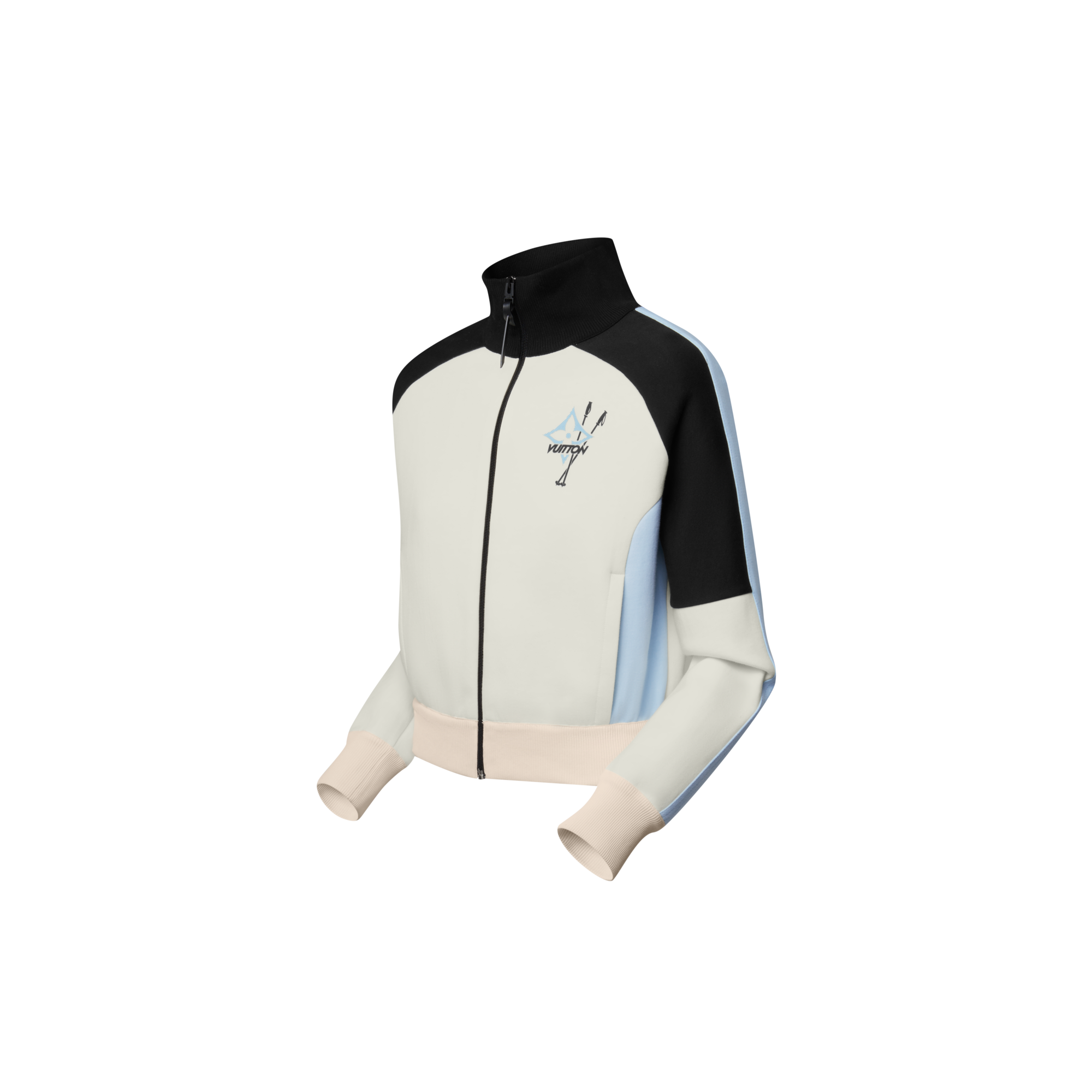 Color-Blocked Mountain Signature Jacket  in Women