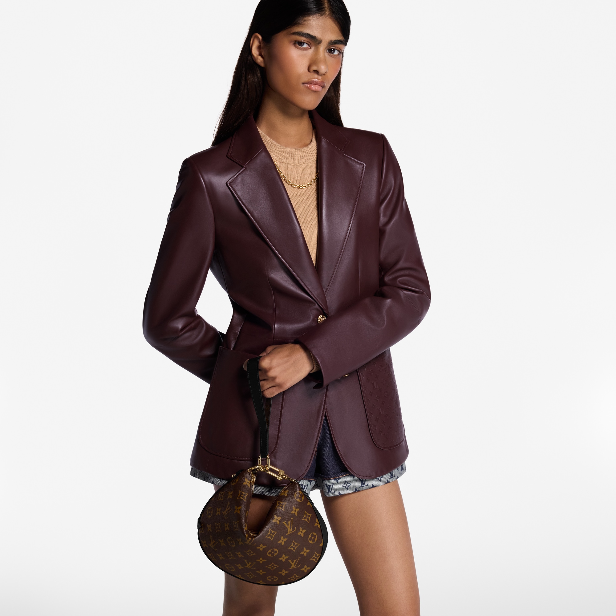 Cookie BB Monogram Canvas in Women