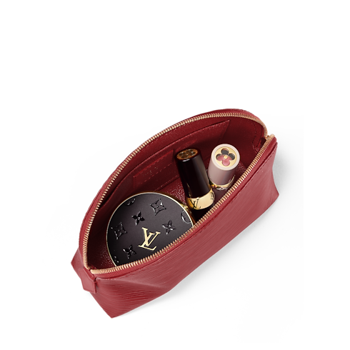 Cosmetic Pouch PM Epi Leather in Women's Travel Travel Accessories collections by Louis Vuitton (Product zoom)