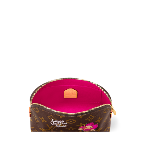Cosmetic Pouch PM Monogram Canvas in Women's Travel Travel Accessories collections by Louis Vuitton (Product zoom)