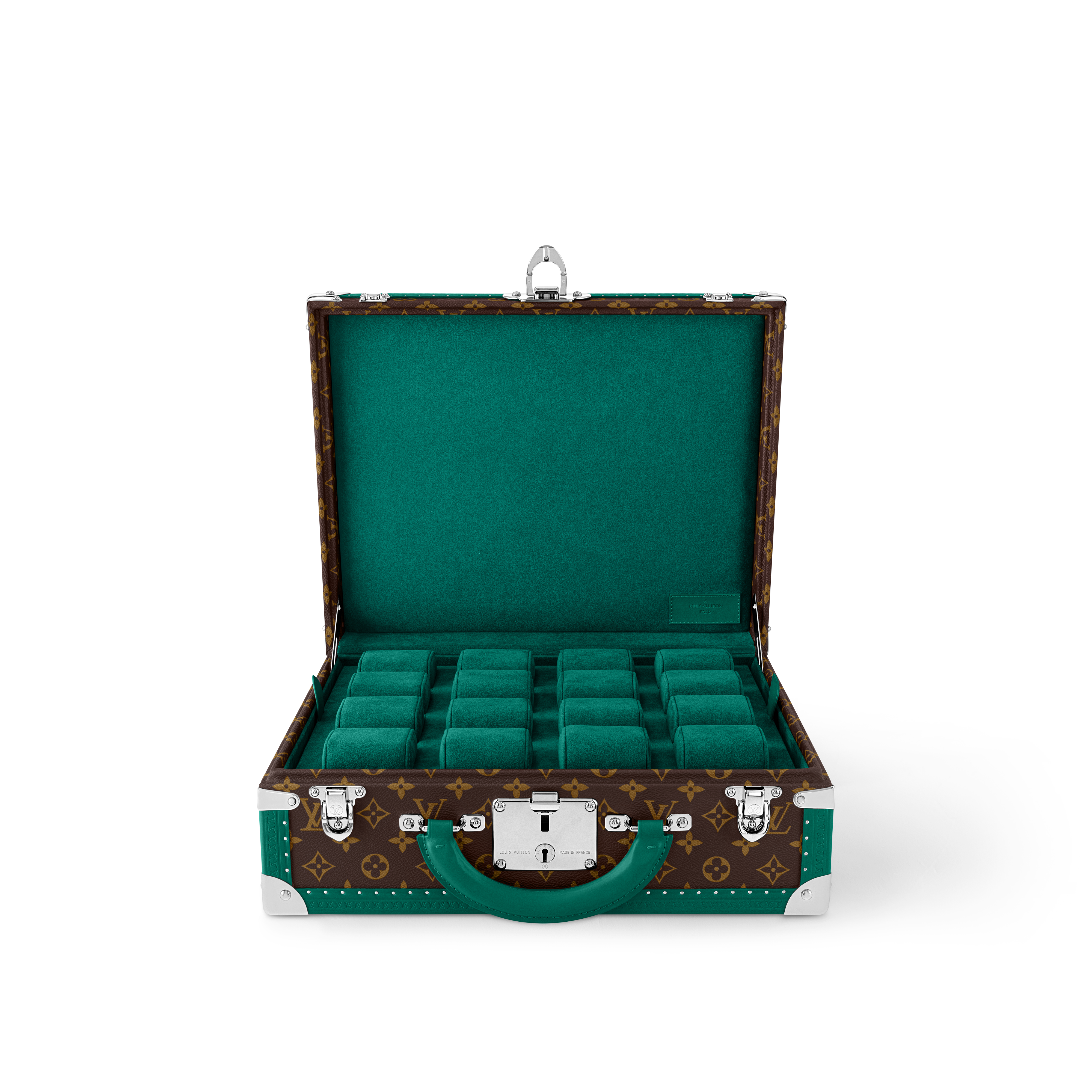 Cotteville 16 Montres Monogram Macassar Canvas in Trunks, Travel and Home