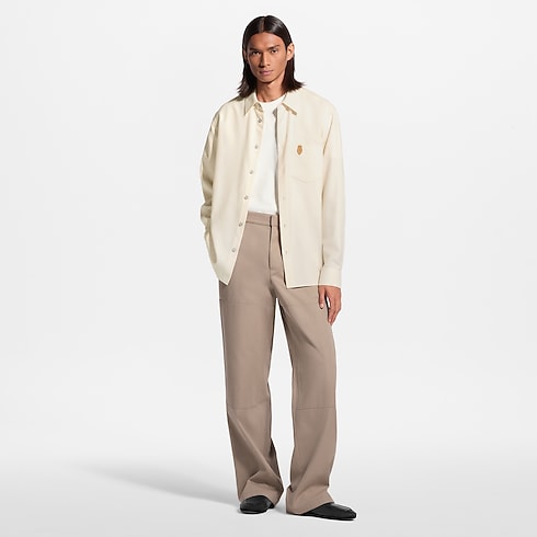 Cotton Cashmere Worwear Pants in Men's Ready-to-Wear All Ready-to-Wear collections by Louis Vuitton (Product zoom)