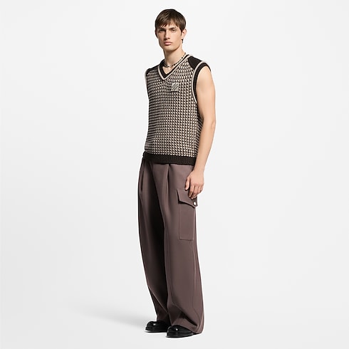 Cotton Jacquard Vest in Men's Ready to Wear All Ready-To-Wear collections by Louis Vuitton (Product zoom)