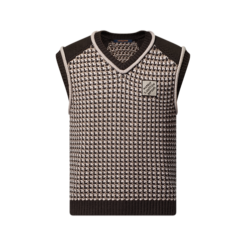 Cotton Jacquard Vest in Men's Ready to Wear All Ready-To-Wear collections by Louis Vuitton (Product zoom)
