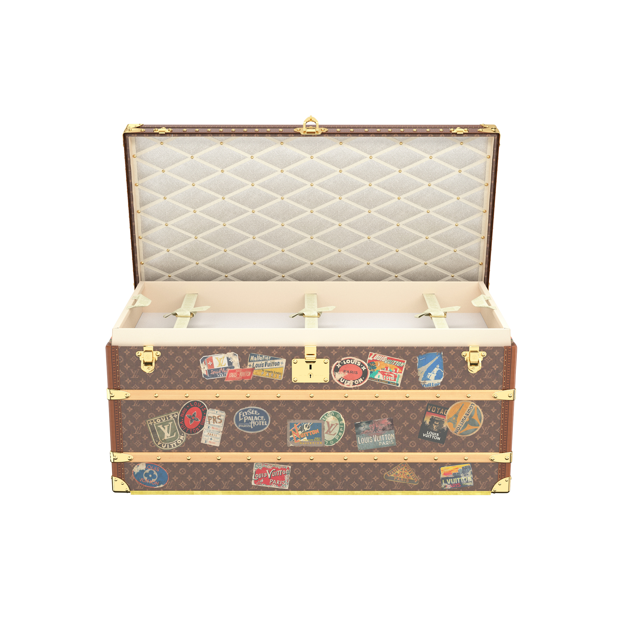 Courrier Lozine 110 Other Monogram Canvas in Trunks, Travel and Home