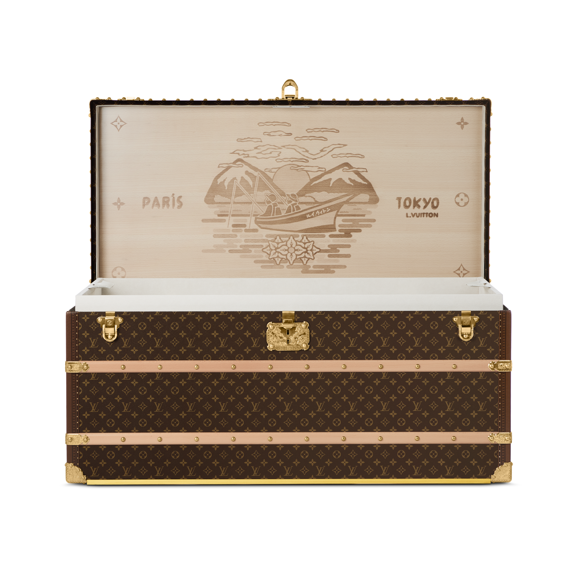 Courrier Lozine 110 Monogram Canvas in Trunks, Travel and Home