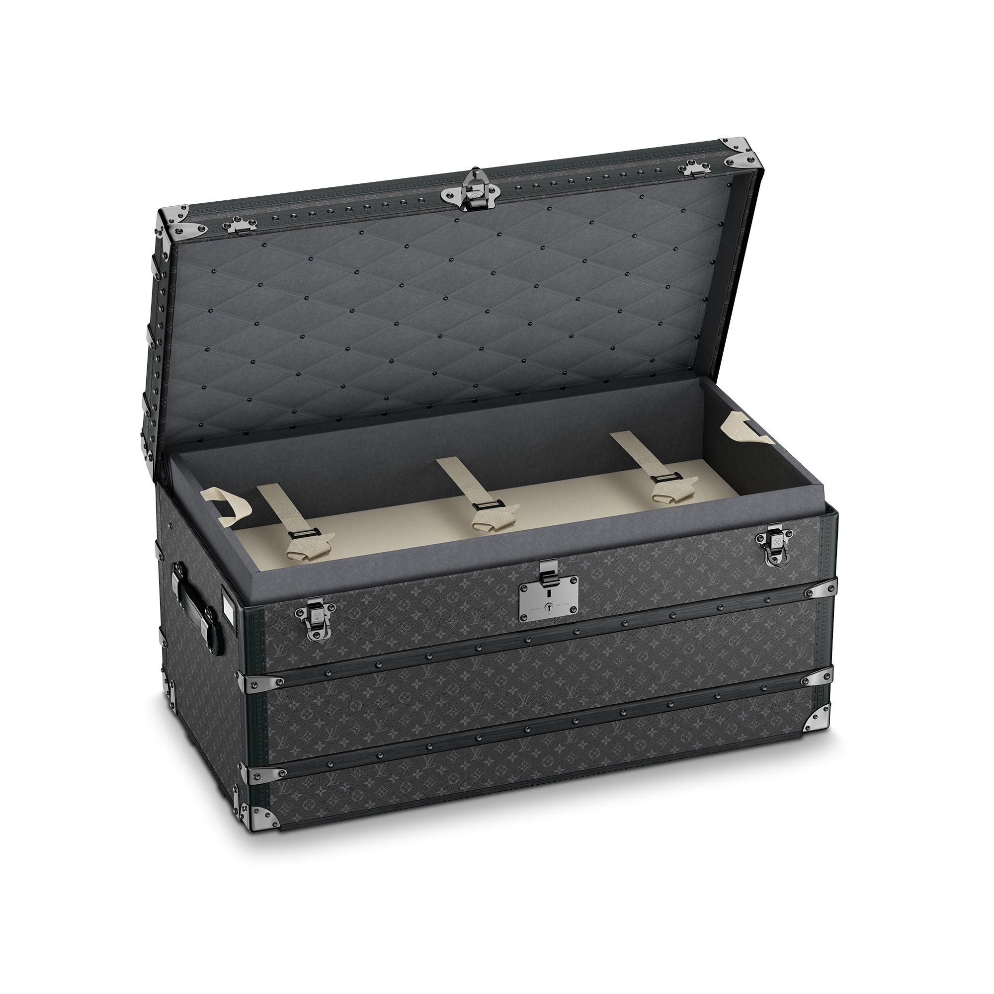 Courrier Lozine 110 Monogram Eclipse Canvas in Trunks, Travel and Home