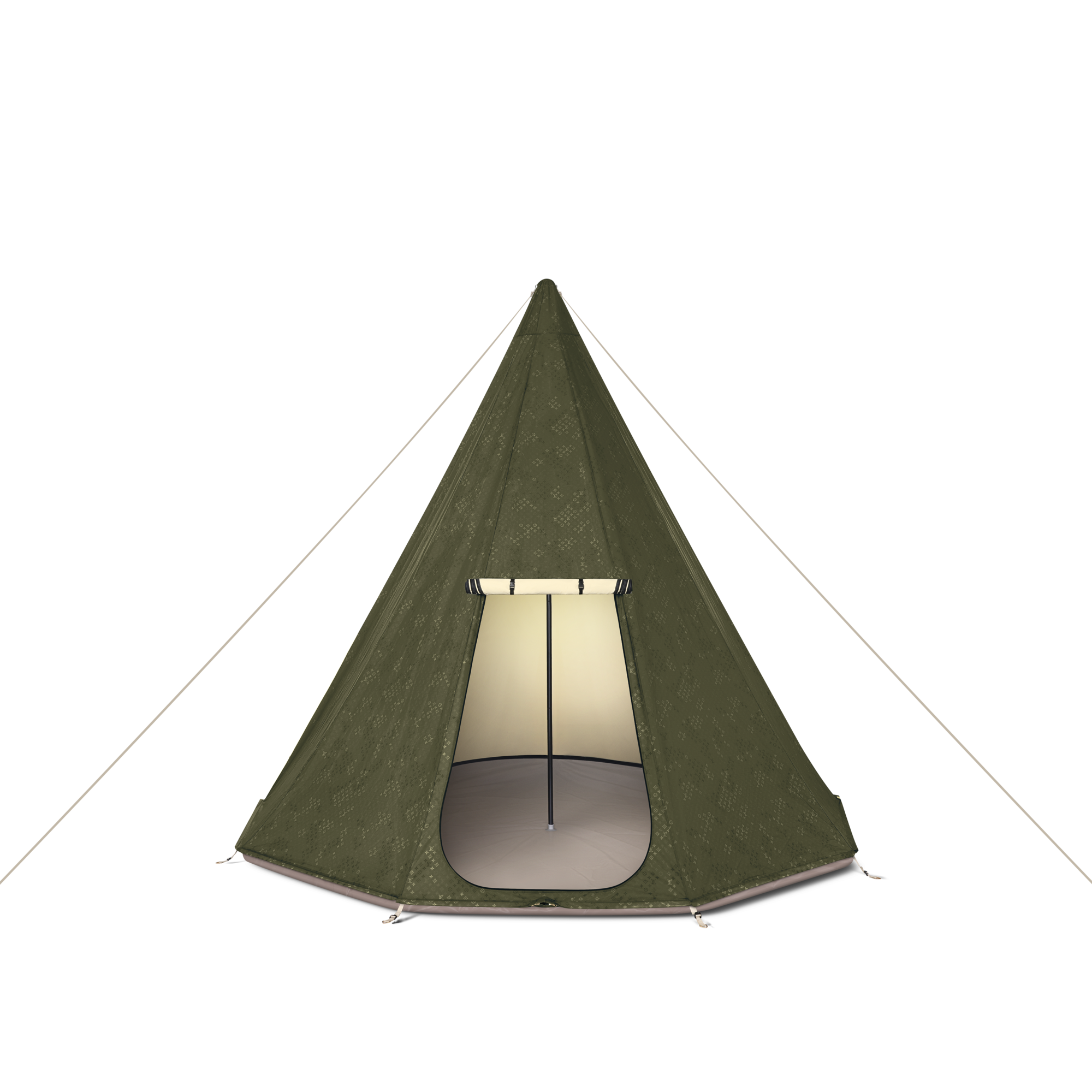 Courrier Lozine 110 Glamping Other Monogram Canvas in Trunks, Travel and Home