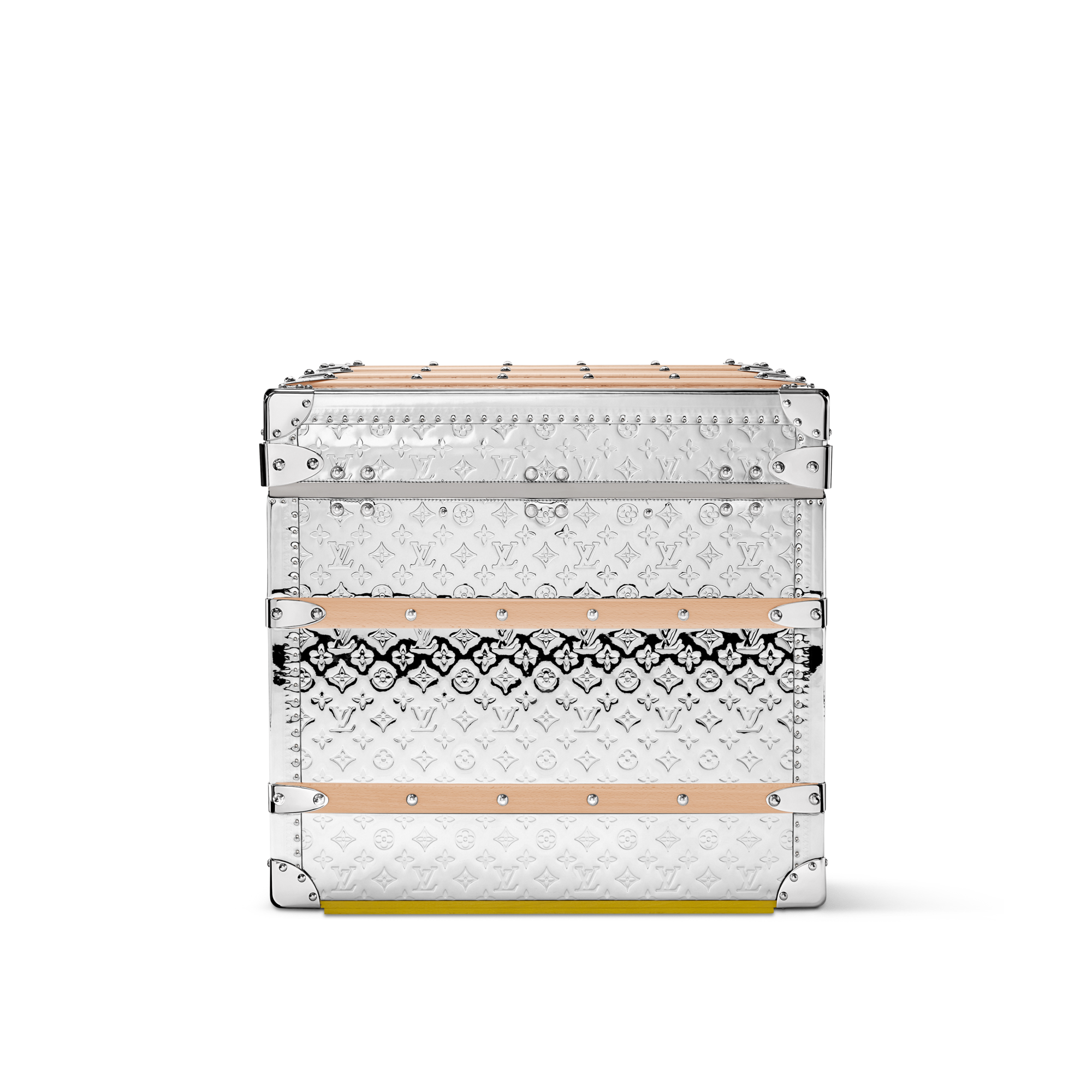 Courrier Lozine Carré Droite Other Monogram Canvas in Trunks, Travel and Home