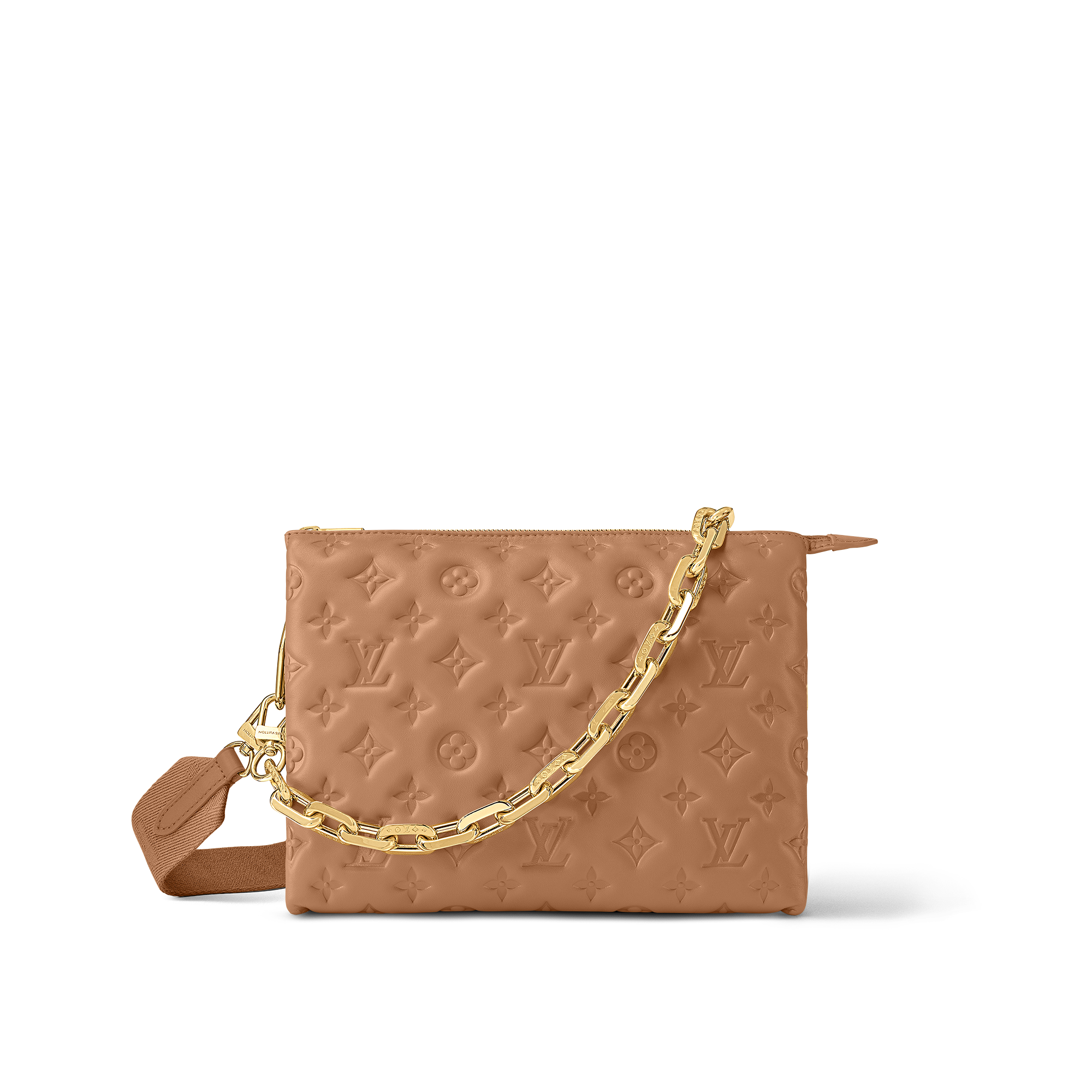 louis vuitton tan handbag