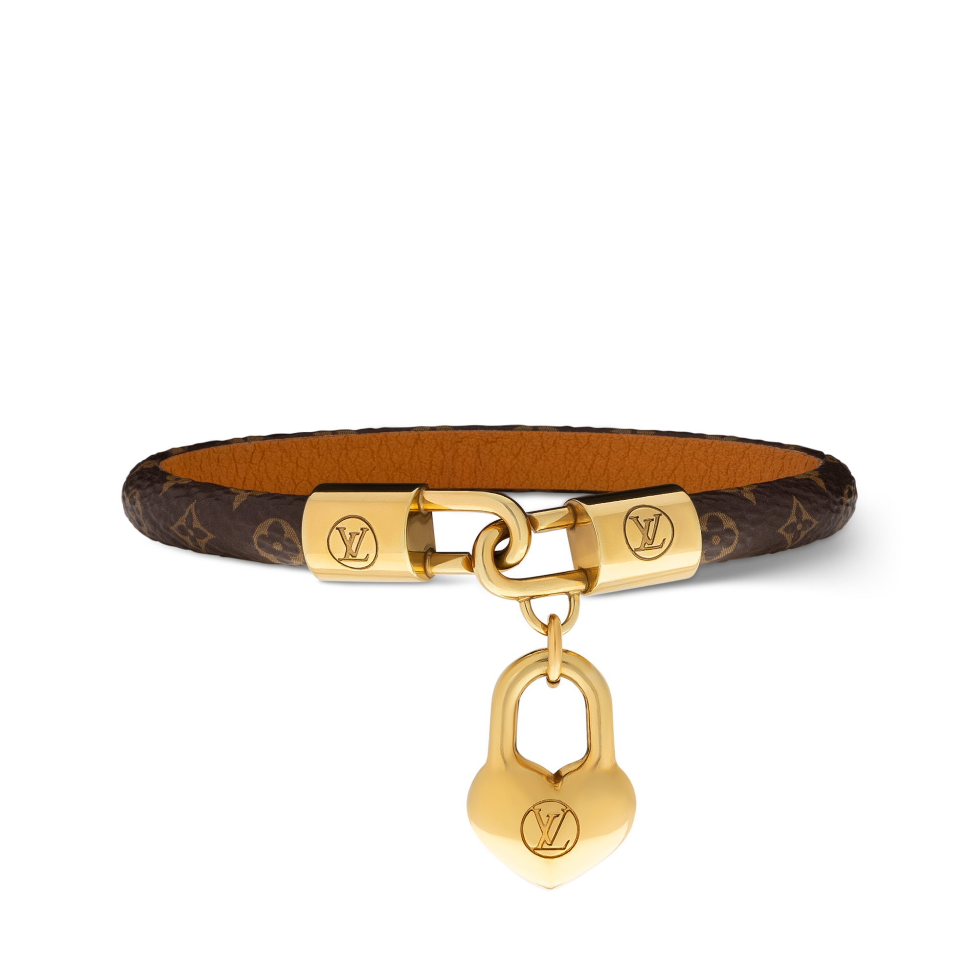 Crazy In Lock Charm Bracelet Other Leathers in Women