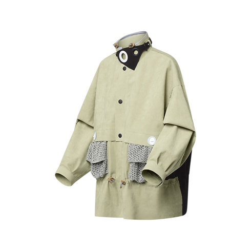 Crochet Pocket Parka in Women's Ready to Wear Coats and Jackets collections by Louis Vuitton (Product zoom)