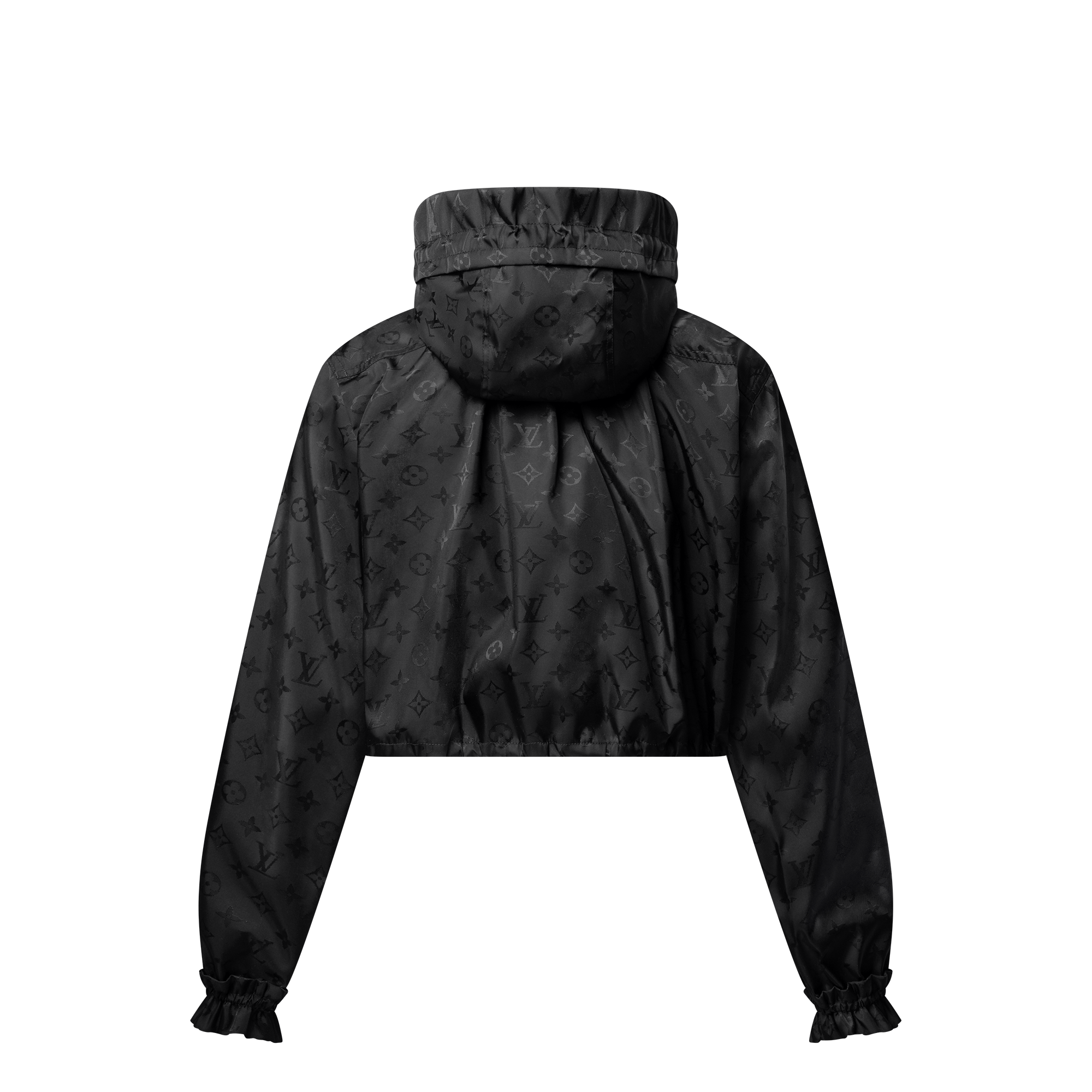 Cropped Monogram Windbreaker  in Women