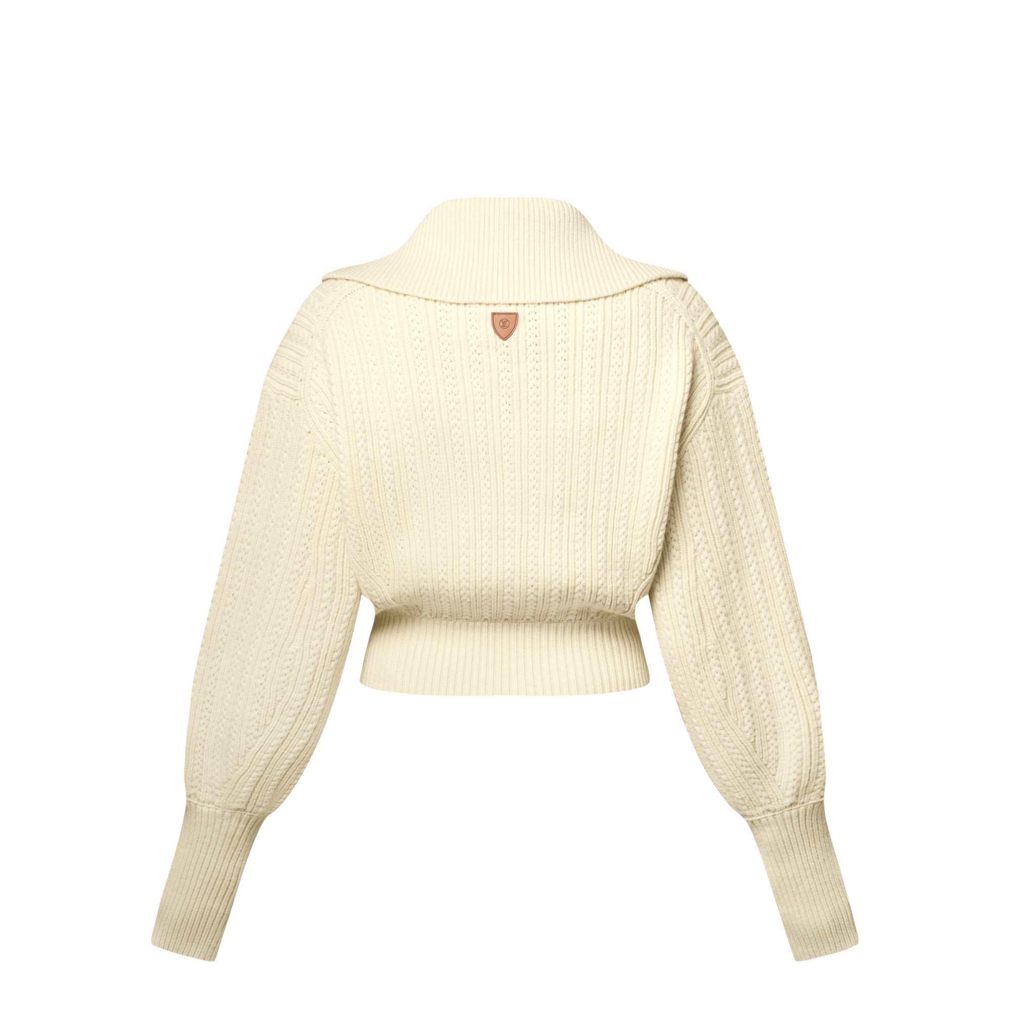 Cropped Rib-Knit Jacket
  in Women