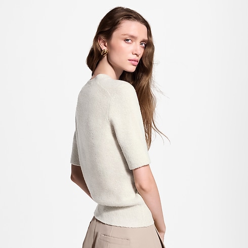 Cursive Signature Knit Top in Women's Ready-to-Wear Knitwear collections by Louis Vuitton (Product zoom)