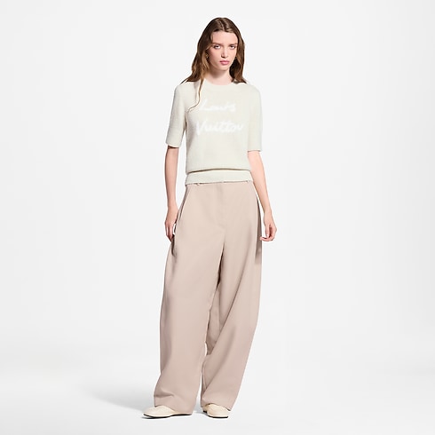 Cursive Signature Knit Top in Women's Ready-to-Wear Knitwear collections by Louis Vuitton (Product zoom)