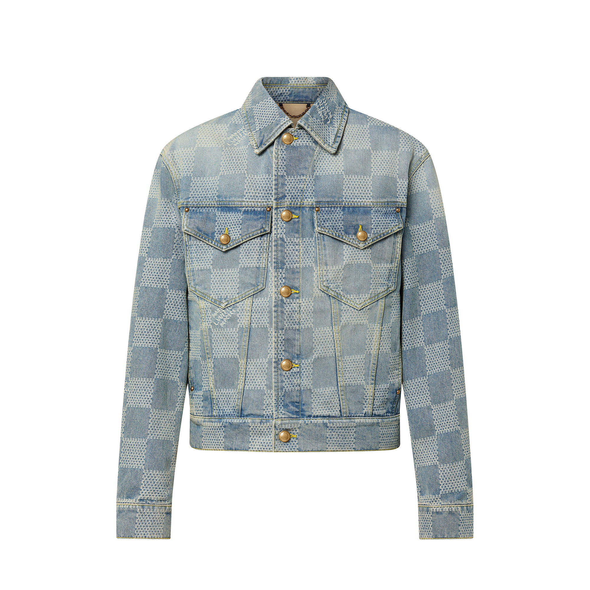 Damier Classic Denim Jacket   in Men