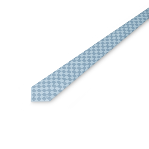 Damier Classique Tie side view