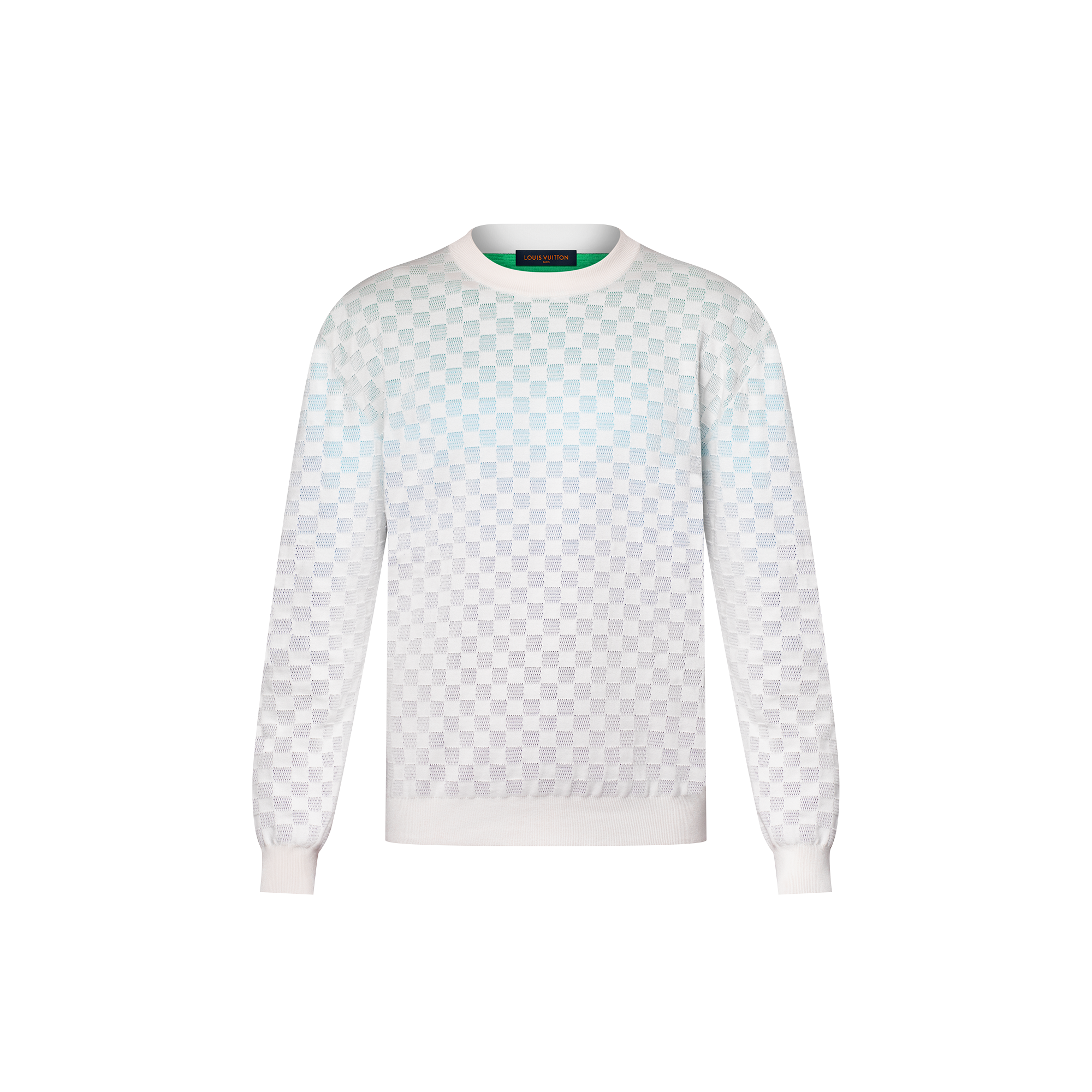 Damier Gradient Jacquard Pullover  in Men