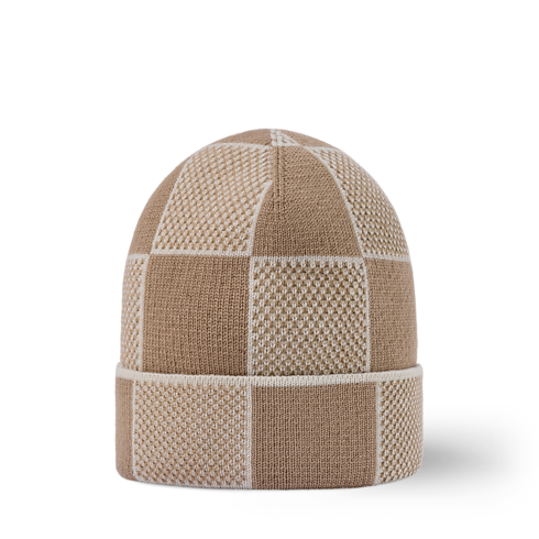 Damier Heritage Beanie S00 in Men's Accessories Hats, Beanies and Gloves collections by Louis Vuitton (Product zoom)