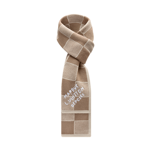Damier Heritage Scarf S00 in Men's Accessories Scarves collections by Louis Vuitton (Product zoom)