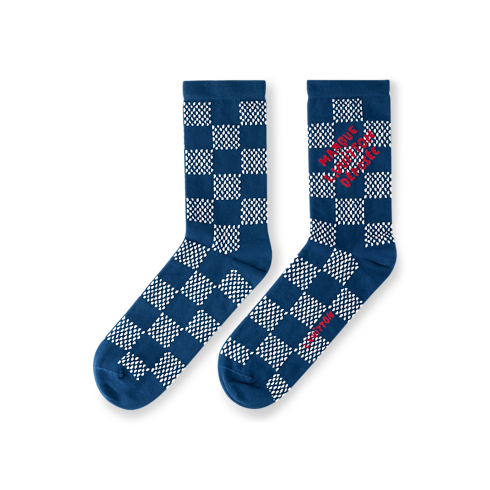 Damier Heritage Socks S00 in Men's Accessories Home Textile collections by Louis Vuitton (Product zoom)