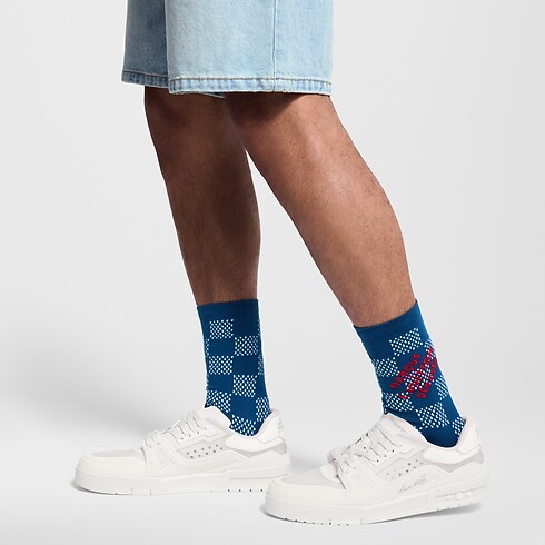 Damier Heritage Socks S00 in Men's Accessories Home Textile collections by Louis Vuitton (Product zoom)