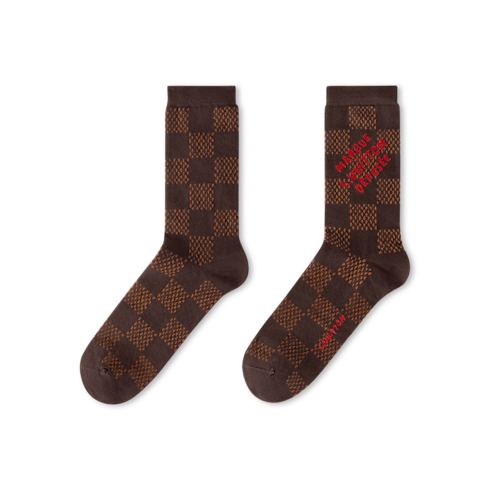 Damier Heritage Socks S00 in Men's Accessories Home Textile collections by Louis Vuitton (Product zoom)