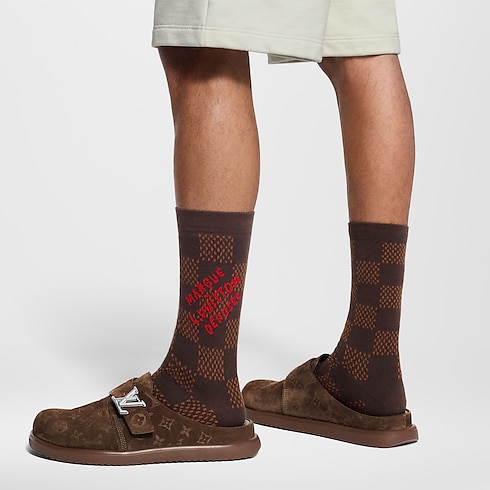 Damier Heritage Socks S00 in Men's Accessories Home Textile collections by Louis Vuitton (Product zoom)