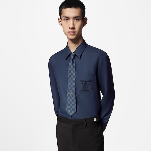 Damier Heritage Tie S00 in Men's Accessories Ties and Pocket Squares collections by Louis Vuitton (Product zoom)