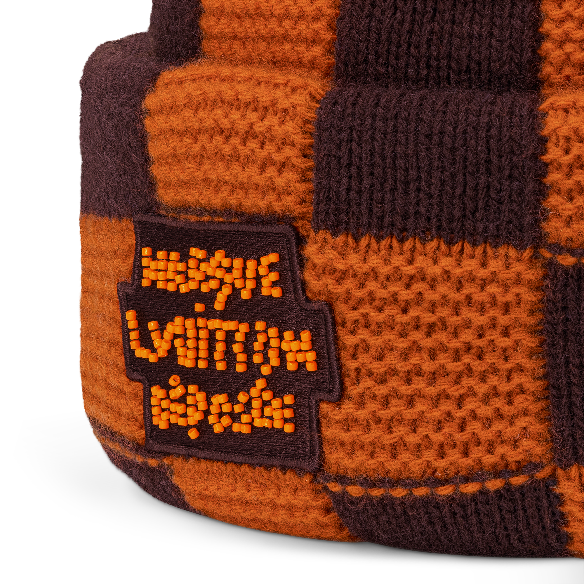 Damier Pop Split Beanie S00 in Men