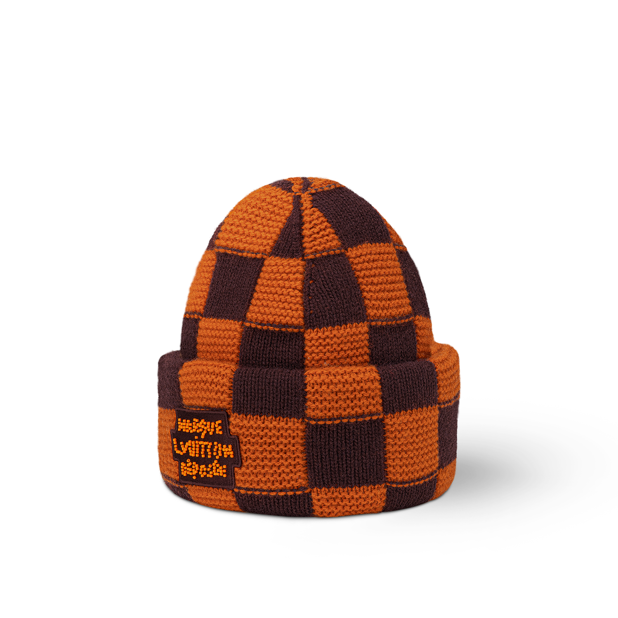 Damier Pop Split Beanie S00 in Men